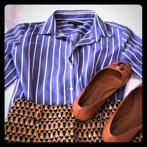 Ralph Lauren brown flats size 7